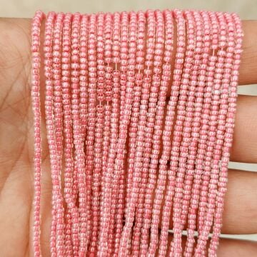 No: 156 Pembe Preciosa Dizi Kum Boncuk 11/0