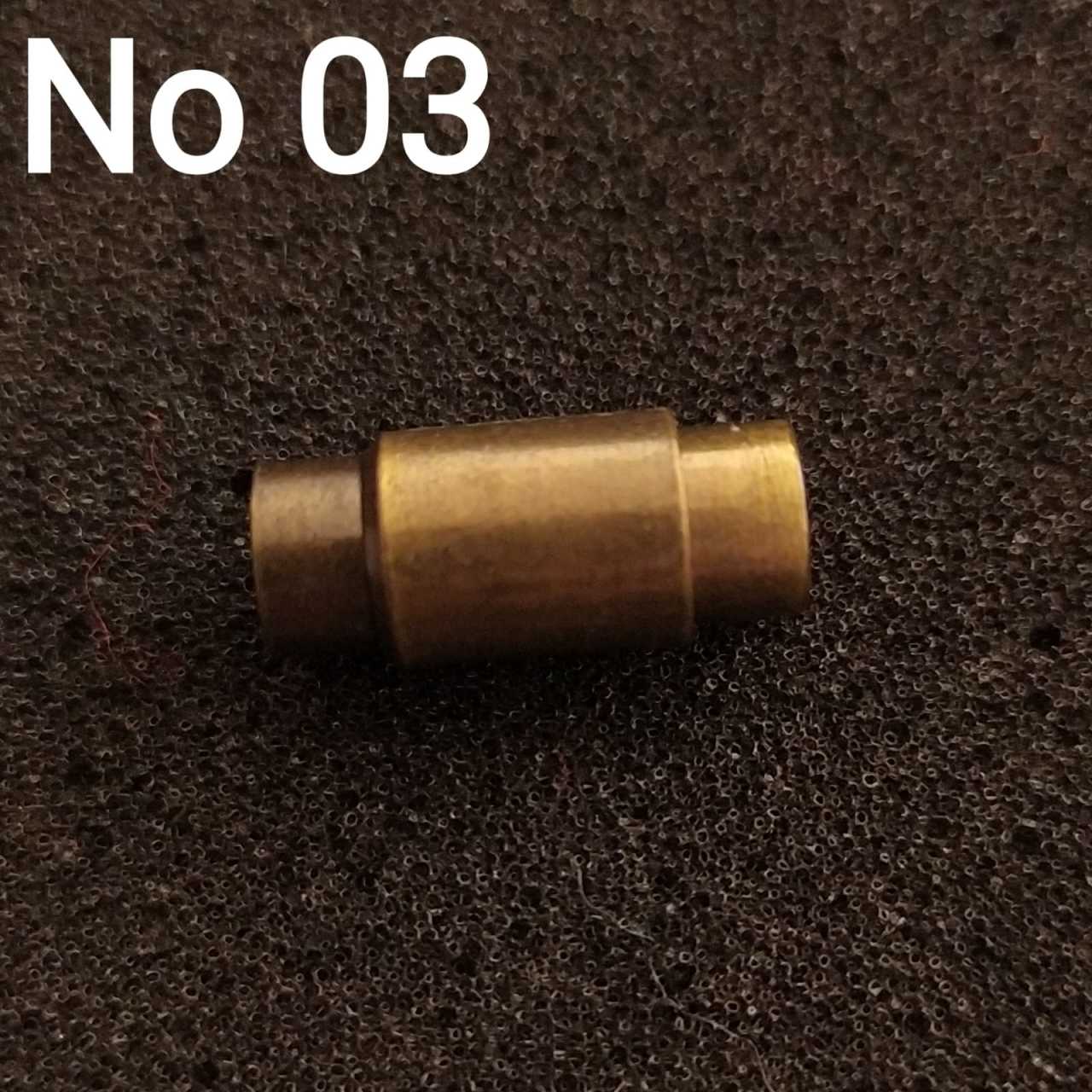 No: 03 - 6 mm Antik Renk Kapsül Mıknatıs Kapama