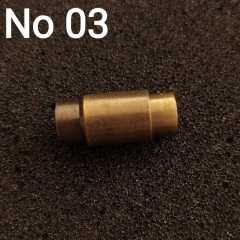 No: 03 - 6 mm Antik Renk Kapsül Mıknatıs Kapama