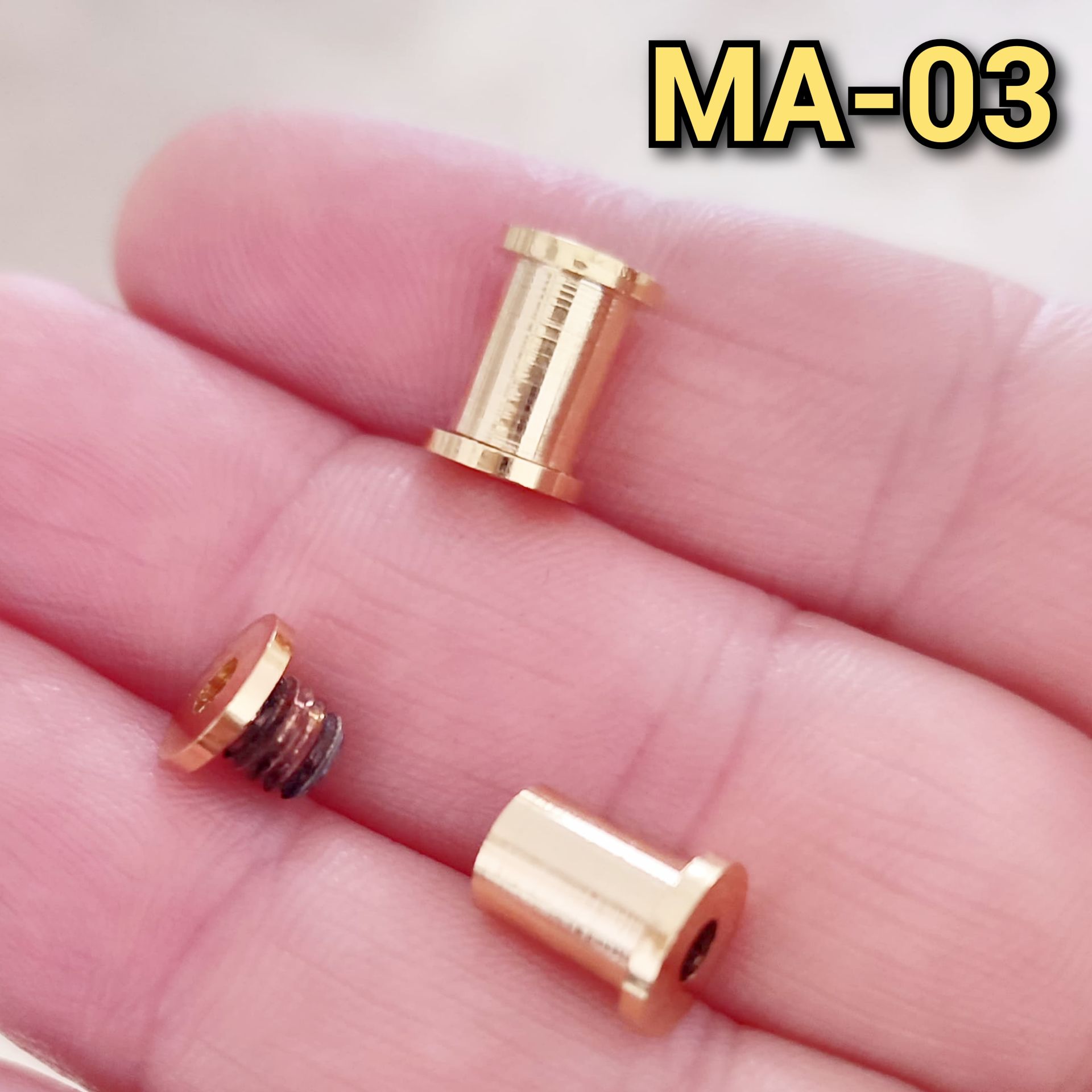 MA-03 Altın Kaplama Vidalı Miyuki Aparatı 11 mm