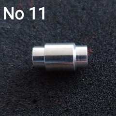 No: 11 - 7 mm Gümüş Renk Kapsül Mıknatıs Kapama