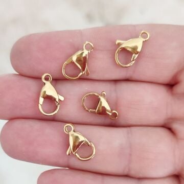 ÇLP-09 A Kalite Kaplama Altın Renk 316 L Çelik Papağan 504 (büyük)