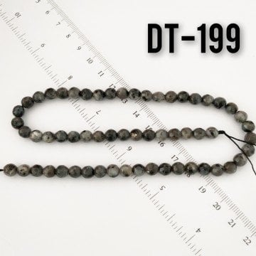 DT-199 Spektrolit Labradorit Faset Kesim Dizi 6 mm