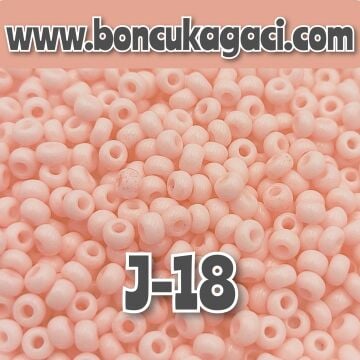J-18 Açık Karanfil Pembe Preciosa Jabloneks Kum Boncuk 8/0 (3mm)