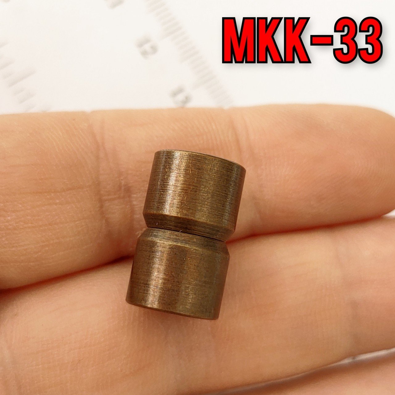 No: 33 - 10 mm Antik Renk Kapsül Mıknatıs Kapama