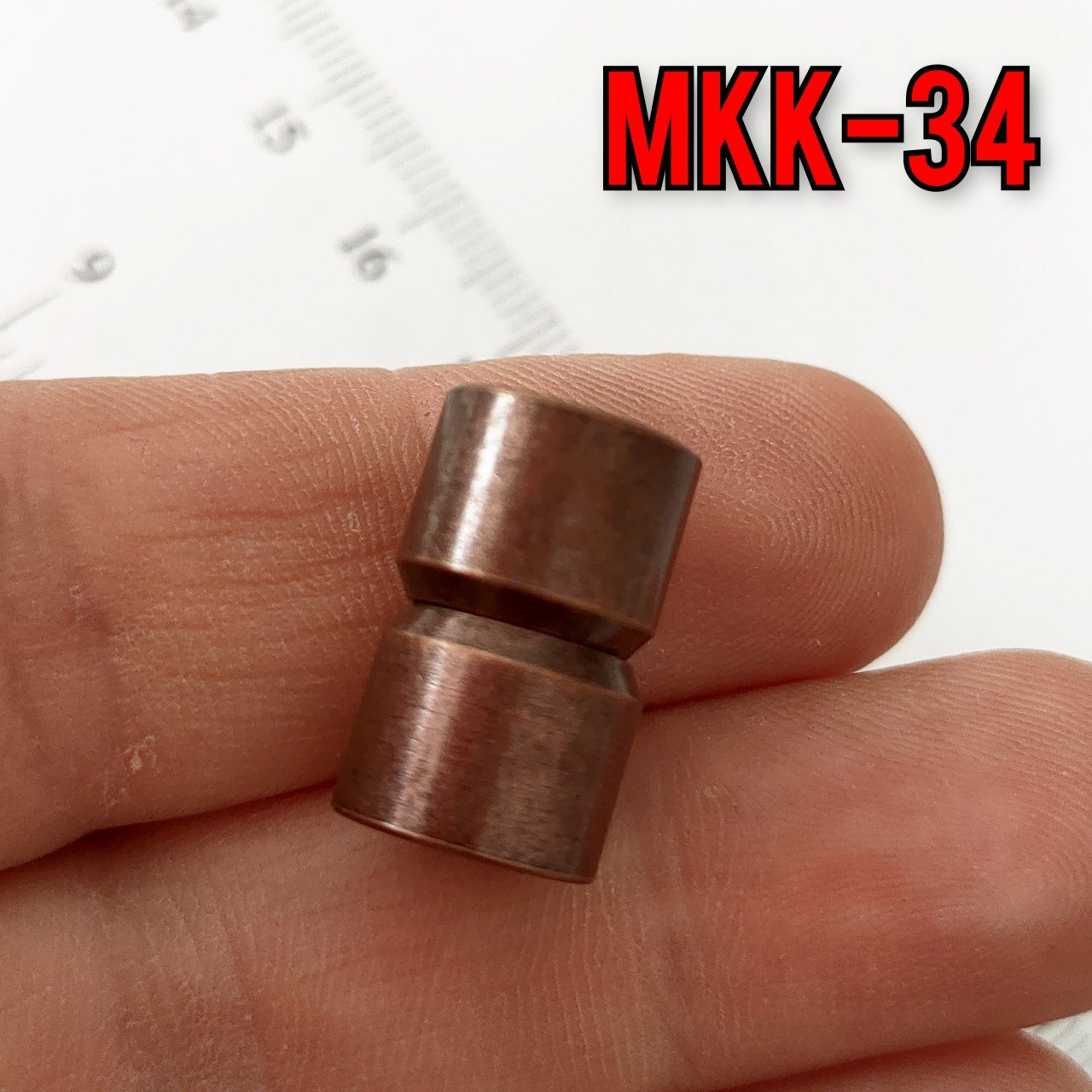 No: 34 - 10 mm Bakır Renk Kapsül Mıknatıs Kapama