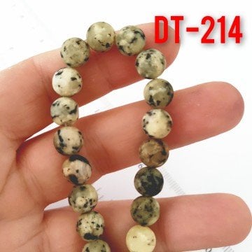 Dt-214 Ceyt Doğaltaş 8 mm Mat Yuvarlak Dizi
