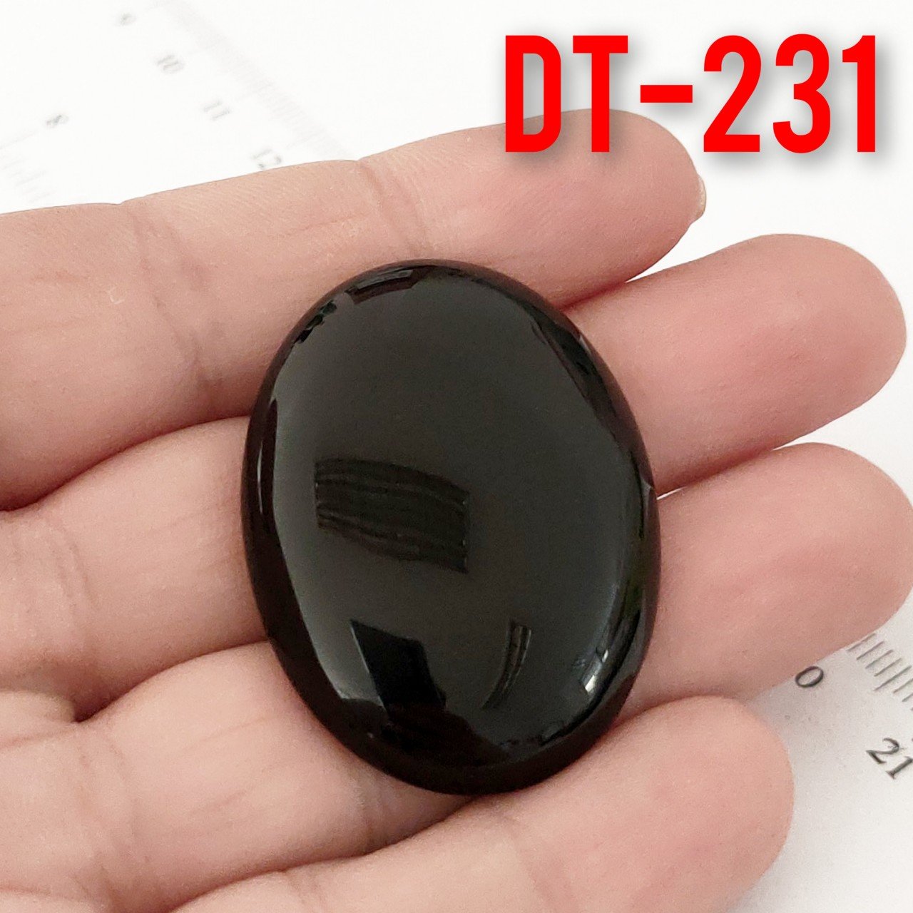 Dt-231 Oval Kabaşon Oniks 40*30 mm