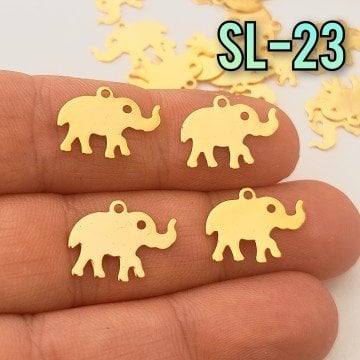 SL-23 Altın Kaplama Fil Sallantı