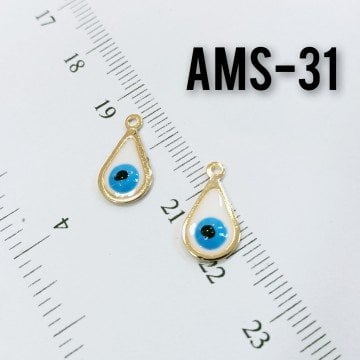 AMS-031 Altın Kaplama Mineli Damla
