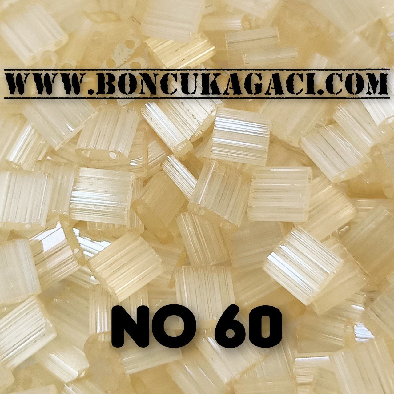No: 60 Miyuki Boncuk , MİYUKİ TİLA  BONCUK TL2593 Silk Şampanya 5 gr