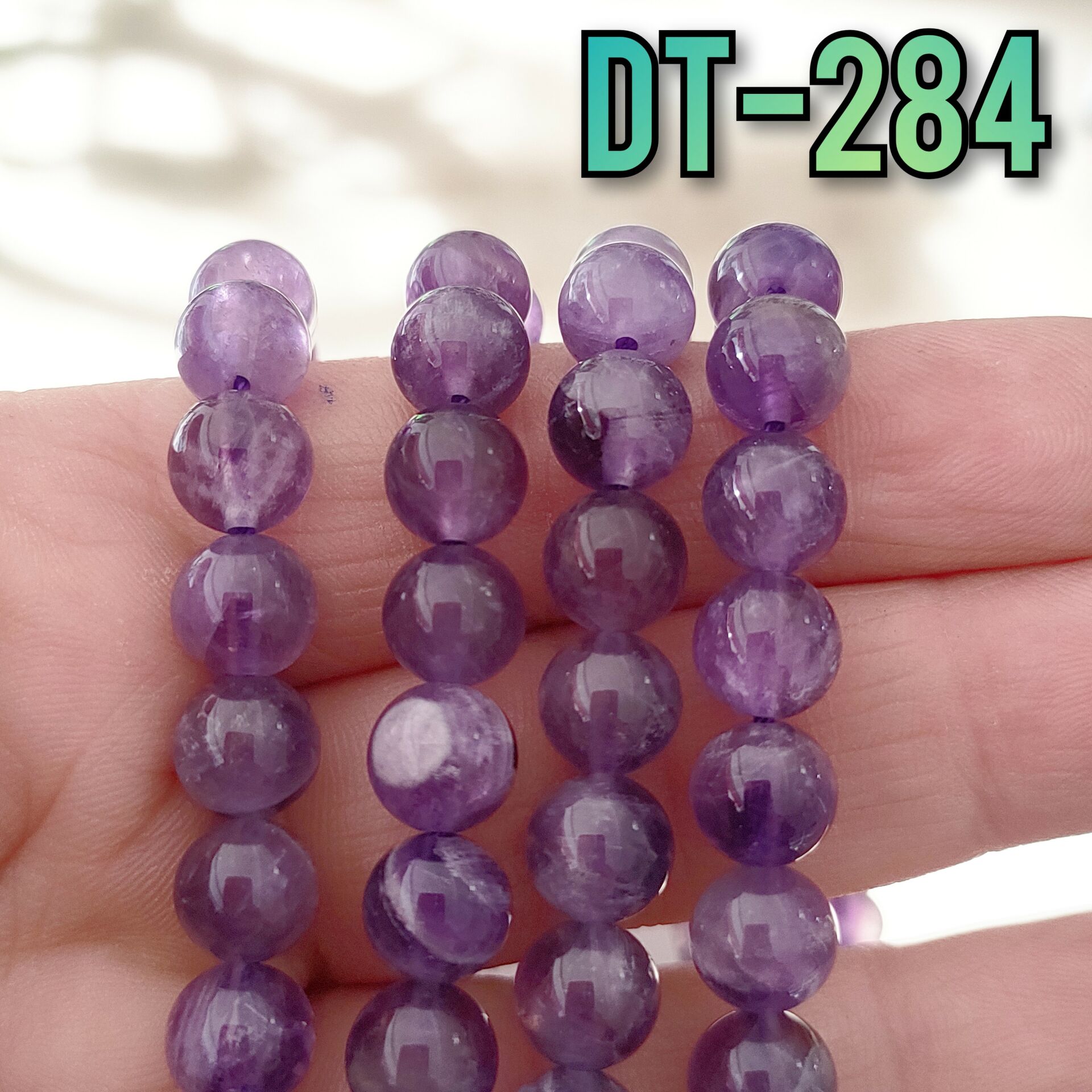 DT-284 A Kalite Orjinal Ametist Dizi 8 mm