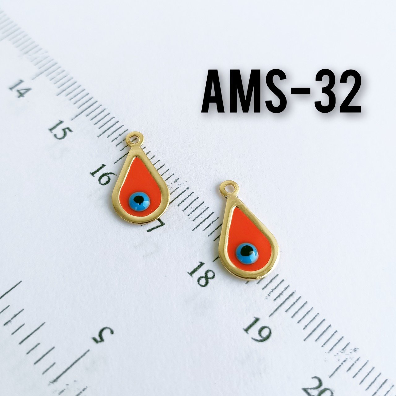 AMS-032 Altın Kaplama Mineli Damla