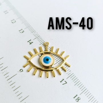 AMS-040 Altın Kaplama Mineli Göz