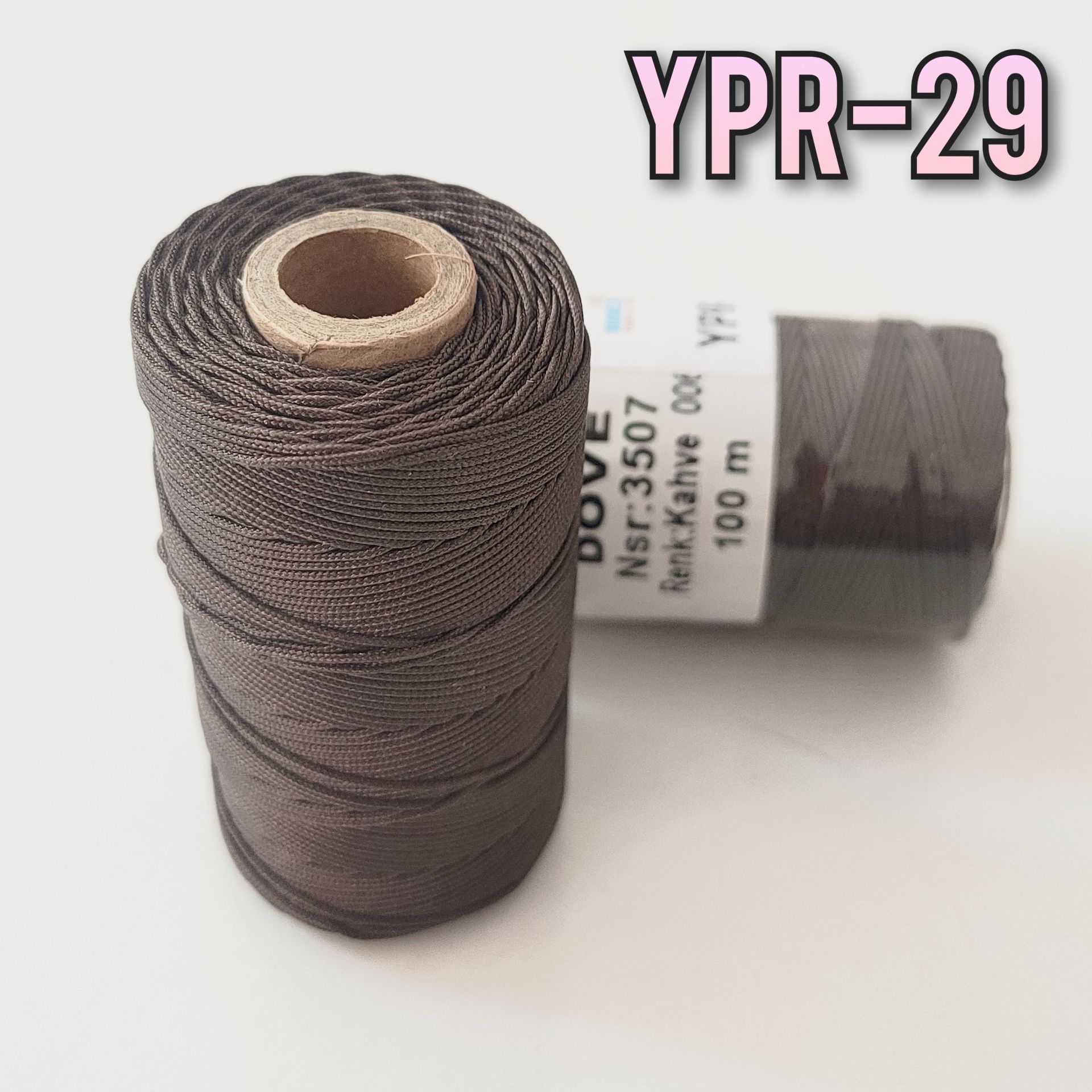 YPR-29 Kahverengi Paraşüt İpi , Dove İp 1 mm