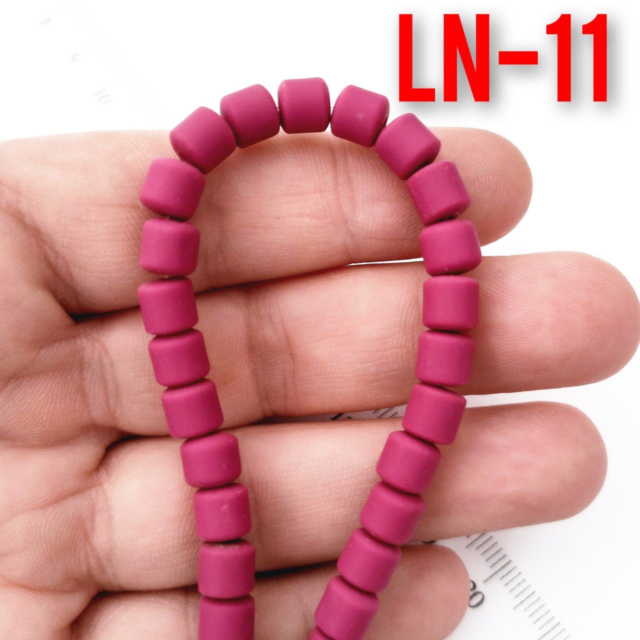 LN-11 Mor Lino Boncuk 6 mm