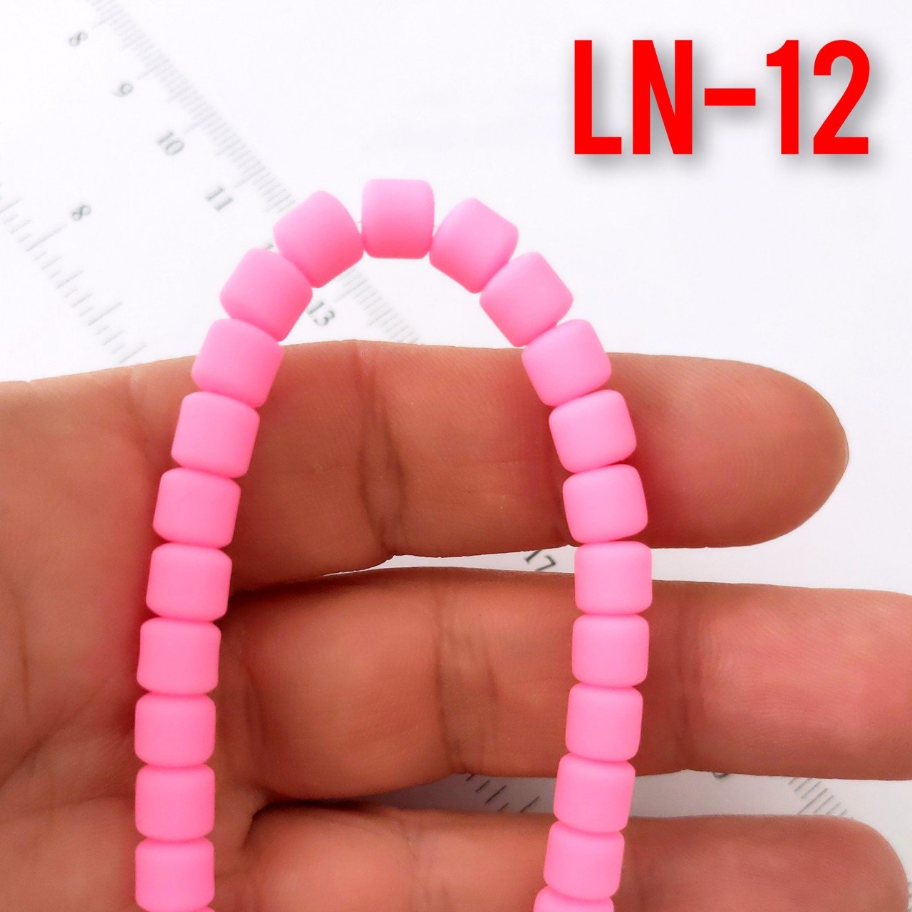 LN-12 Karanfil Pembe Boncuk 6 mm
