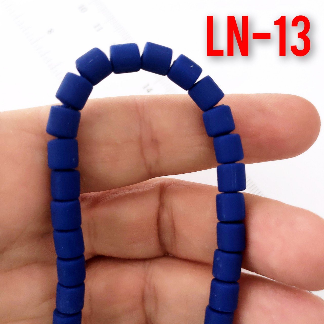 LN-13 Parlamen Mavi Lino Boncuk 6 mm