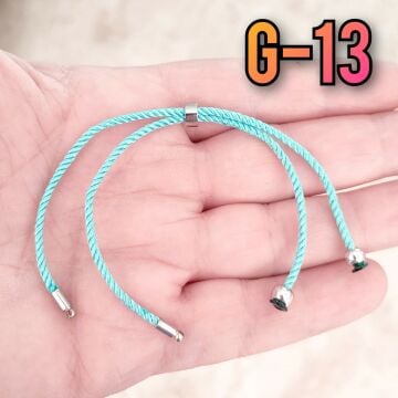 G13 Turkuaz Renkli Asansörlü Kordon Aparat