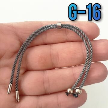 G16 Koyu Gri Renkli Asansörlü Kordon Aparat