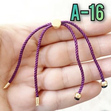 A16 Koyu Mor Renkli Asansörlü Kordon Aparat