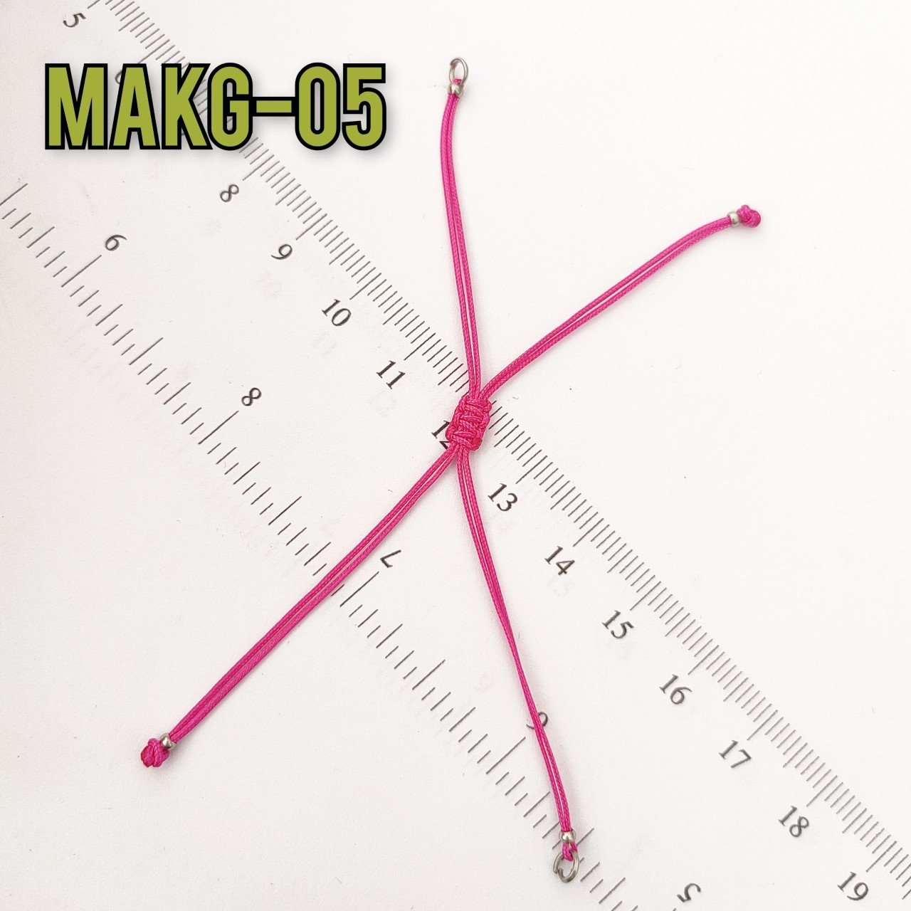 MAKG-05 Siklamen Pembe Asansör Makromeli Aparat