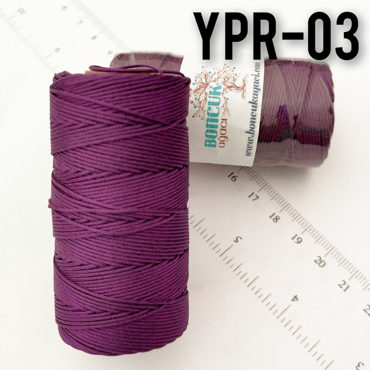 YPR-03 Üzüm Moru Paraşüt İpi , Dove İp 1 mm