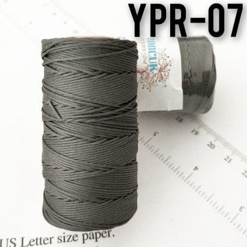 YPR-07 Koyu Gri Renk Paraşüt İpi , Dove İp 1 mm