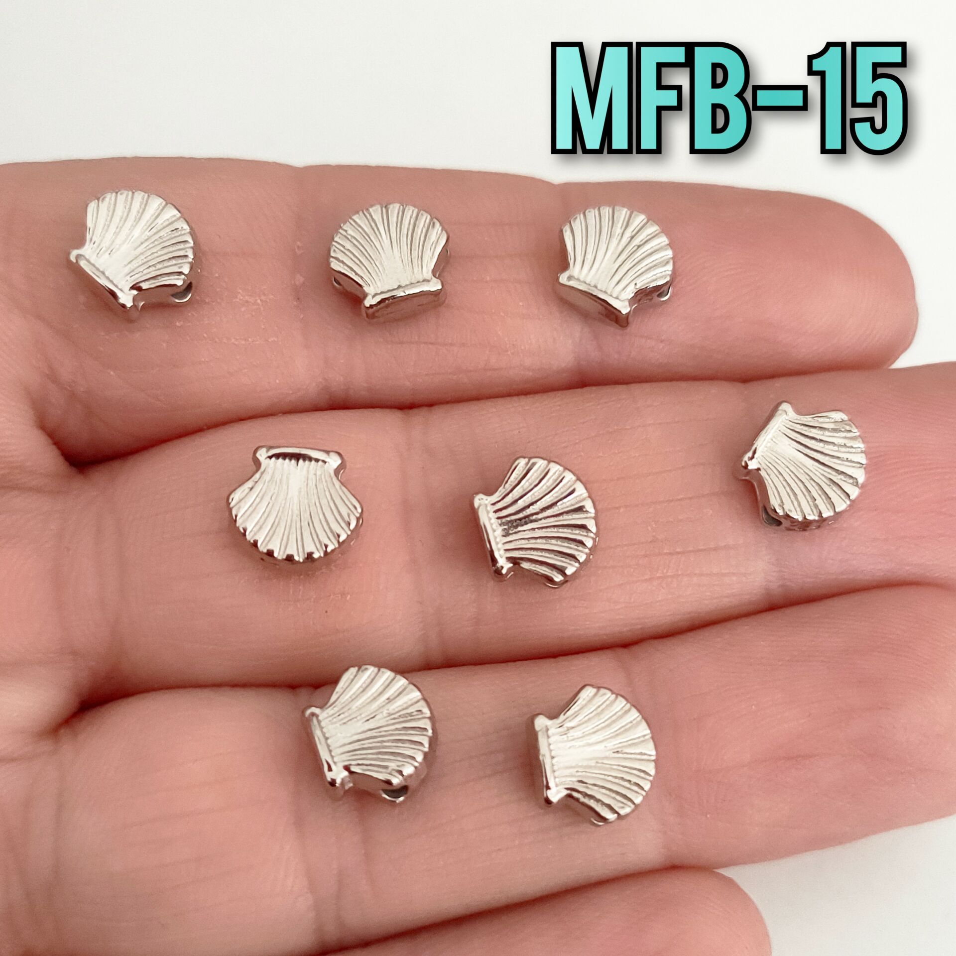 MFB-15 Gümüş Renk İstiridye Ara Aparat 8*8 mm
