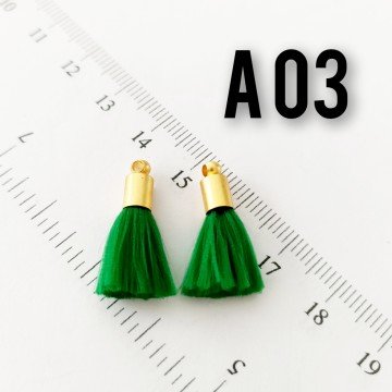 A03 Yeşil Miyuki Püskülü
