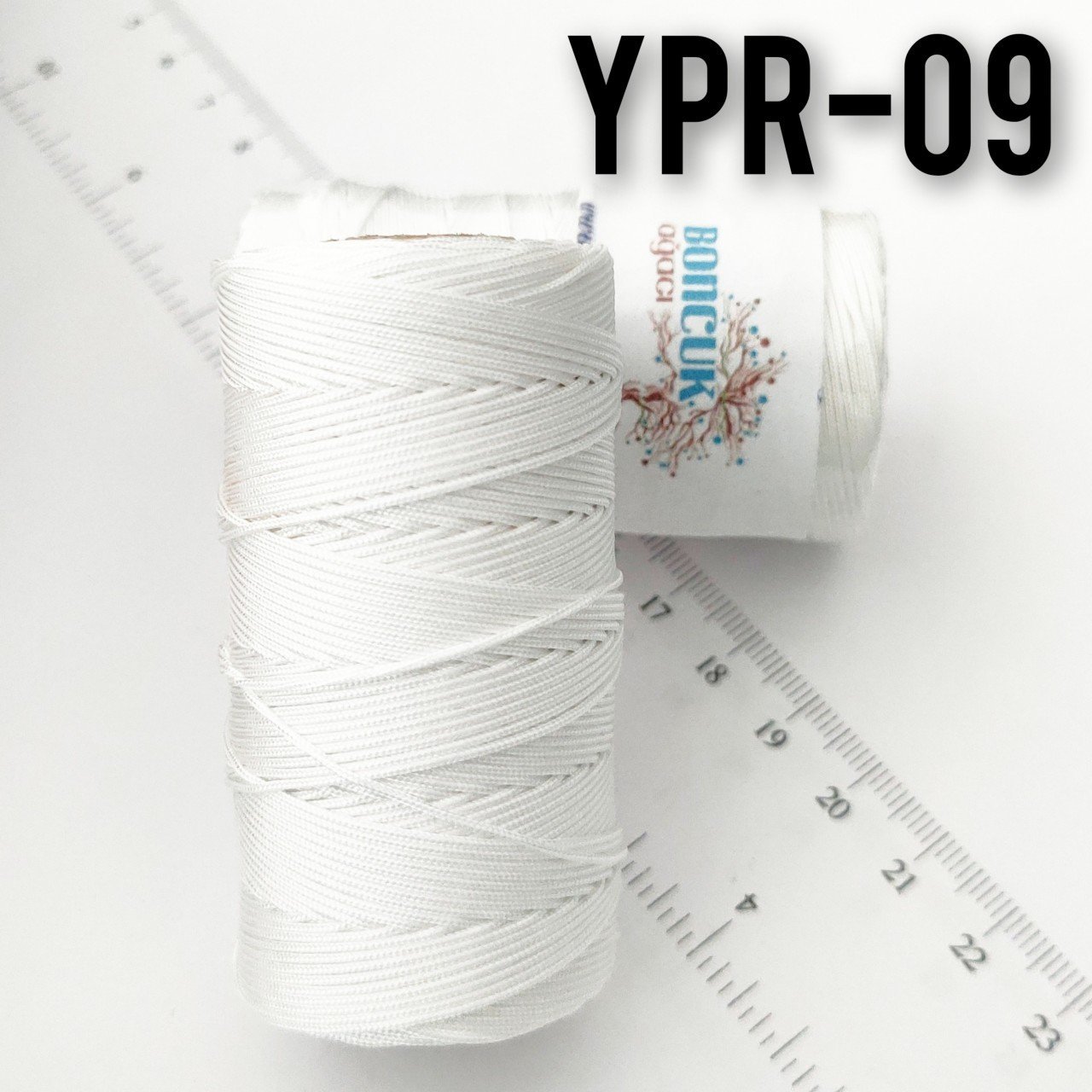 YPR-09 Beyaz Renk Paraşüt İpi , Dove İp 1 mm