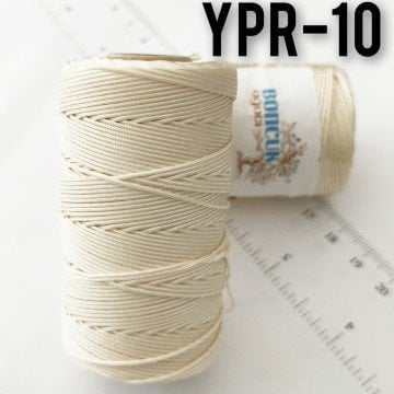 YPR-10 Krem Renk Paraşüt İpi , Dove İp 1 mm