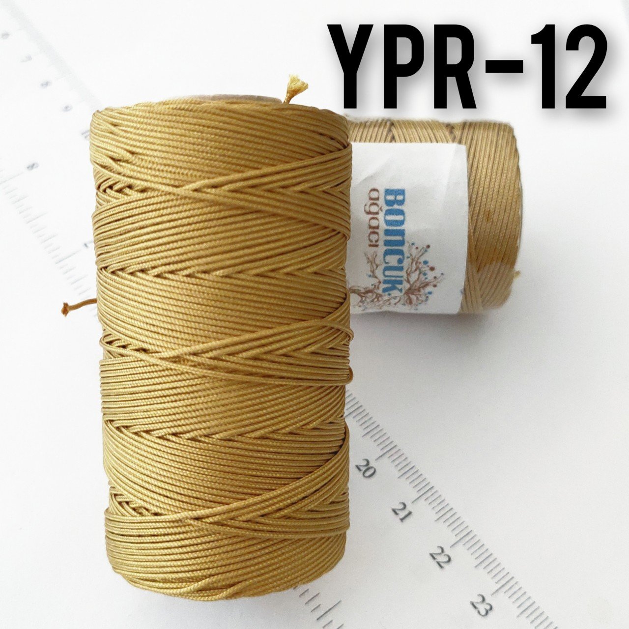 YPR-12 Hardal Renk Paraşüt İpi , Dove İp 1 mm