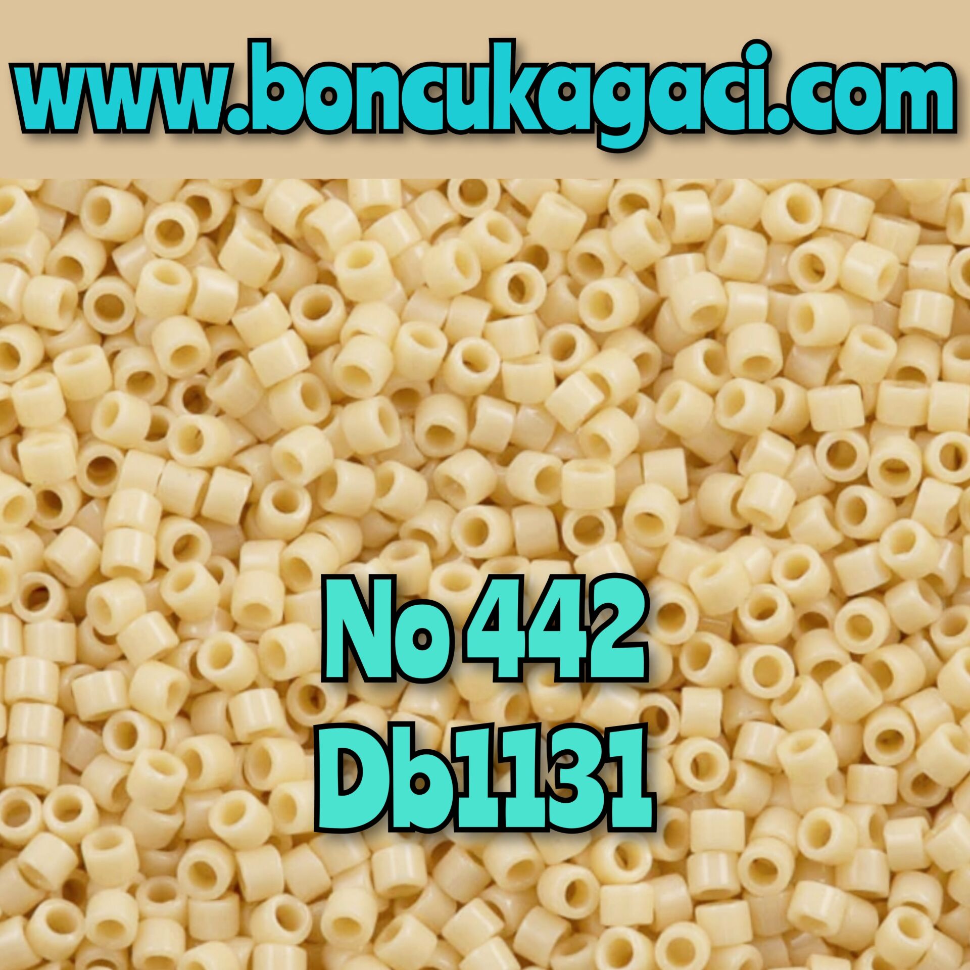 NO:442 Miyuki Delica Boncuk 11/0 DB1131 Opak Ten Rengi