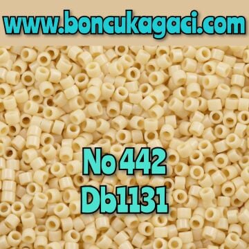 NO:442 Miyuki Delica Boncuk 11/0 DB1131 Opak Ten Rengi