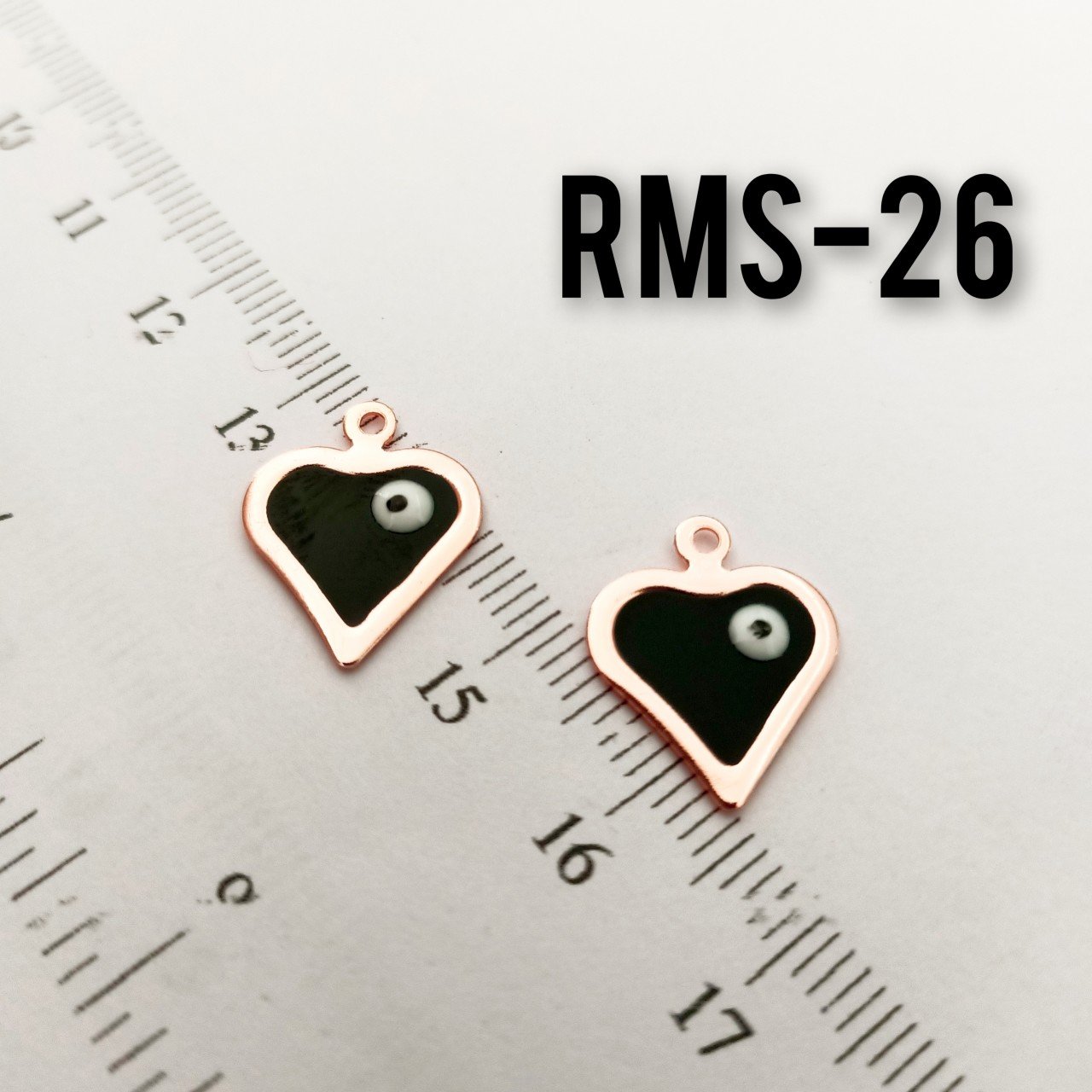 RMS-26 Rose Kaplama Gözlü Kalp