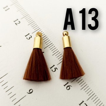 A13 Kahverengi Miyuki Püskülü