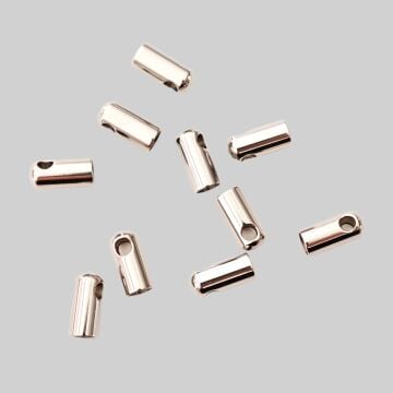 ÇLA-98 A Kalite Gümüş Renk 316L Cerrahi Çelik Kapsül Kapama 3 mm (İç Çap)