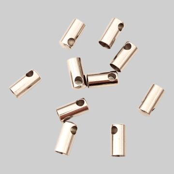 ÇLA-100 A Kalite Gümüş Renk 316L Cerrahi Çelik Kapsül Kapama 4 mm (İç Çap)