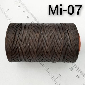Mi-07 Acı Kahve Mumlu İp 1 mm