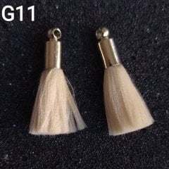 G11 Krem Rengi Miyuki Püskülü