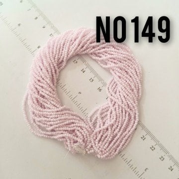 No: 149 Opak Açık Pembe Dizi Kum Boncuk 11/0