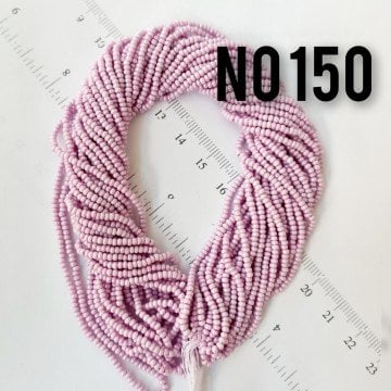 No: 150 Antik Pembe Dizi Kum Boncuk 11/0