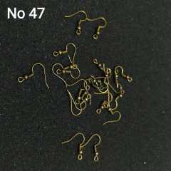 No : 47 Antik Renk Küpe Kancası