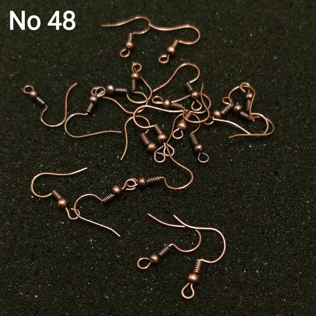 No : 48 Bakır Renk Küpe Kancası