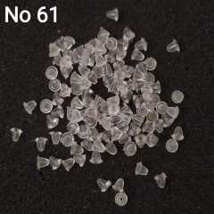 No : 61 Silikon Küpe Arkası (küçük boy)