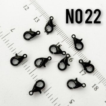 No : 22  Papağan - Siyah Papağan 10 mm (501)