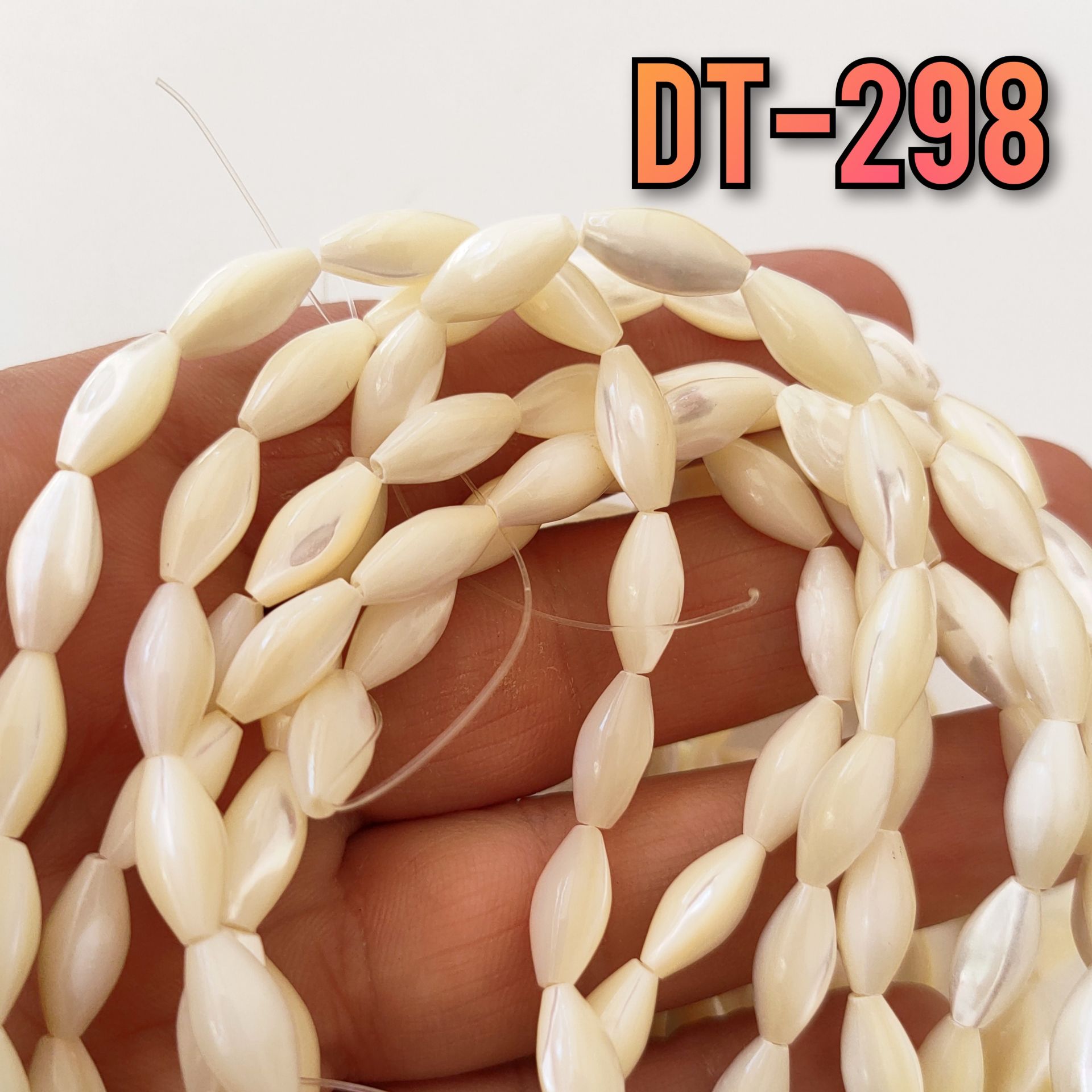 DT-298 Arpa Sedef Doğaltaş 12*5.5 mm dizi