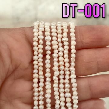 DT-001 Barok Kum Kültür İnci 3 mm