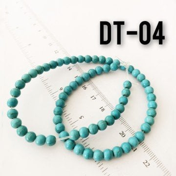 Dt-004 İmitasyon Turkuaz 6 mm dizi